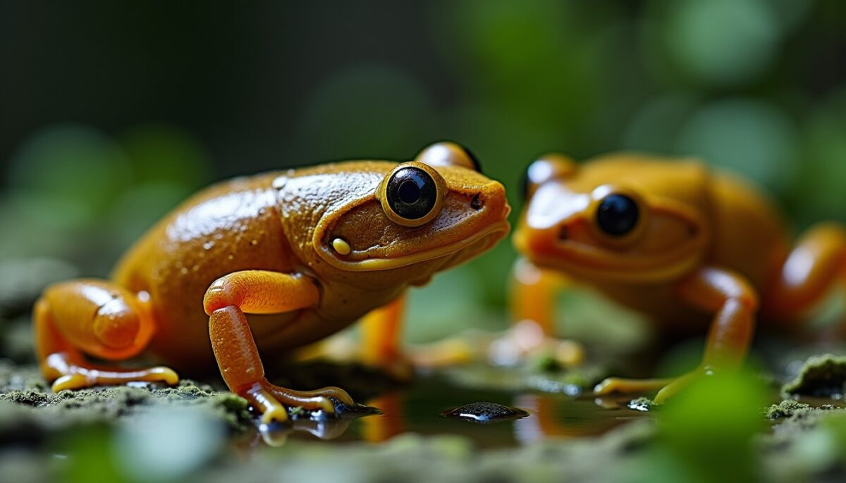 Le régime alimentaire naturel des grenouilles dans un bassin : guide complet et pratique
