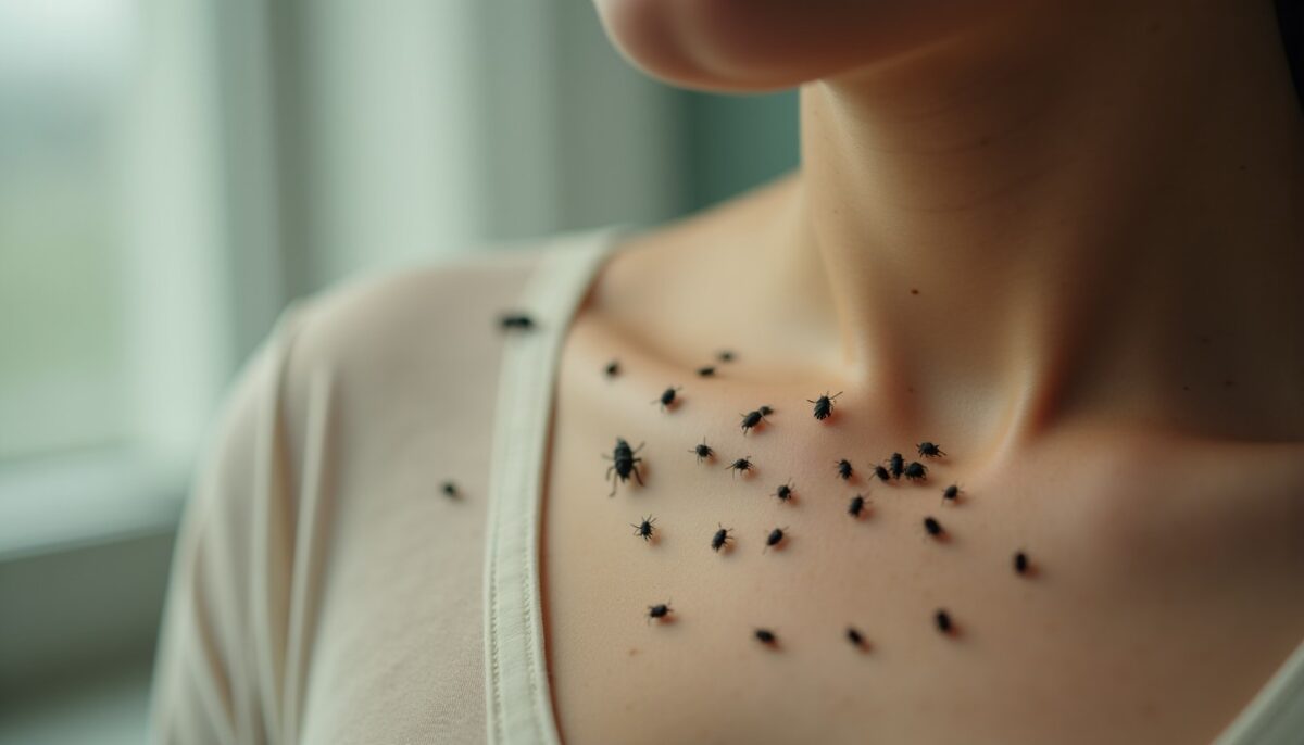 Larves de mites au plafond : identifier les causes, prévenir l'infestation et appliquer les traitements efficaces Larves de mites au plafond : identifier les causes, prévenir l'infestation et appliquer les traitements efficaces