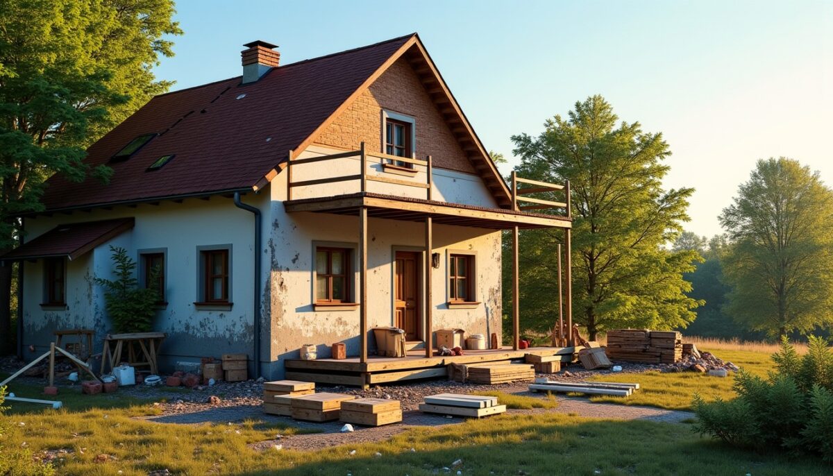 Rêver d'une maison en travaux : décryptage et symboles essentiels