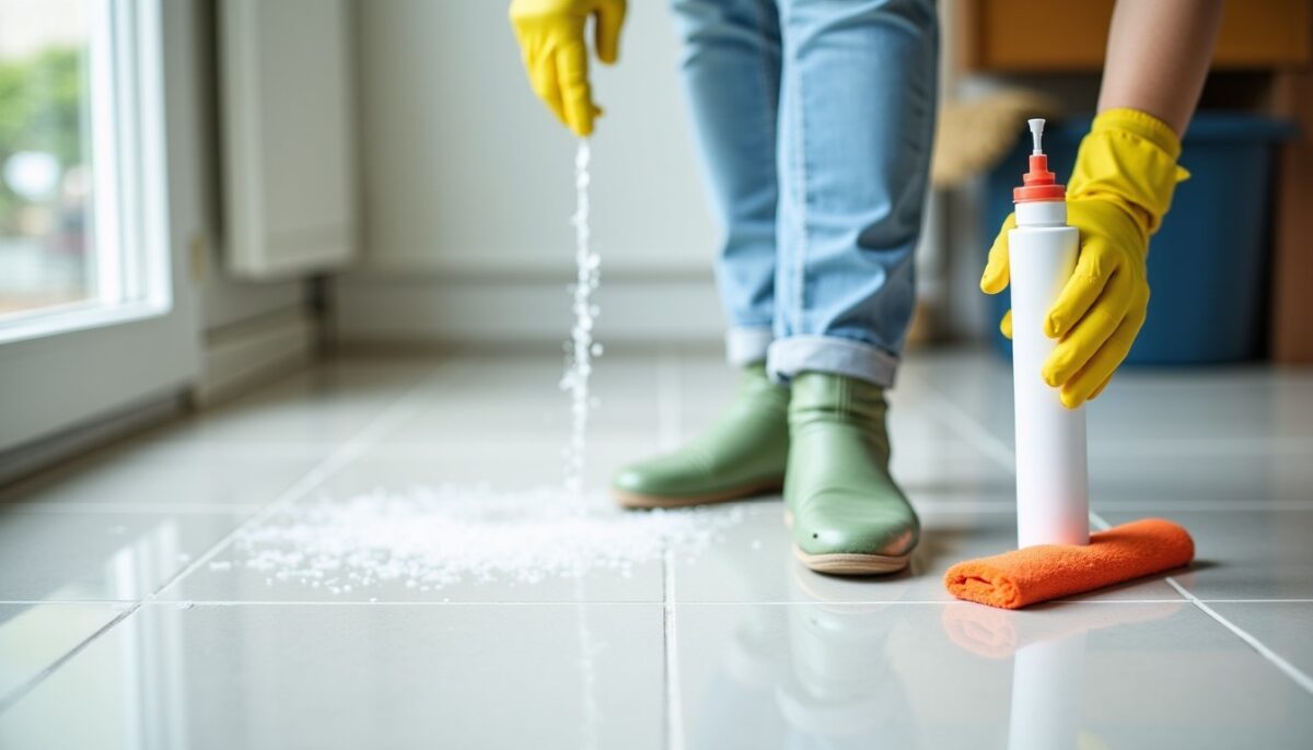 Durée optimale d'application de l'acide chlorhydrique sur du carrelage : conseils et précautions