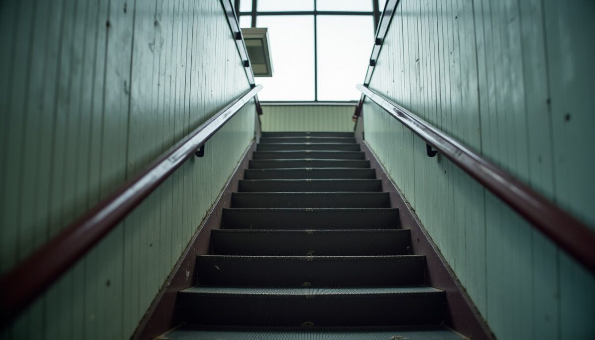 Escaliers pas japonais : dangers courants et astuces pour sécuriser vos déplacements